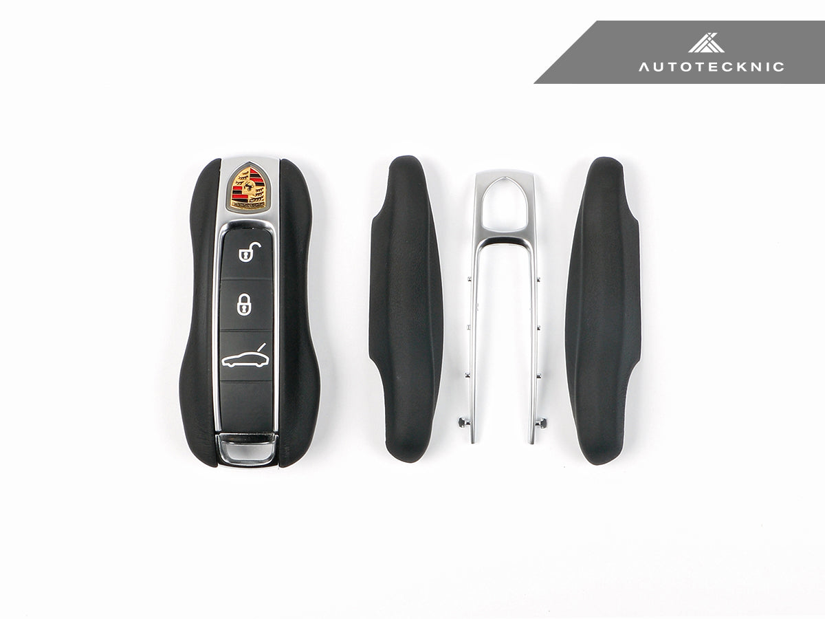 AutoTecknic Leather Key Remote Trim - Porsche - Graveyard Performance