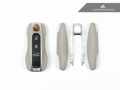 AutoTecknic Leather Key Remote Trim - Porsche - Graveyard Performance