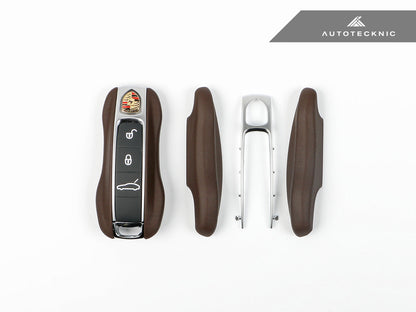 AutoTecknic Leather Key Remote Trim - Porsche - Graveyard Performance