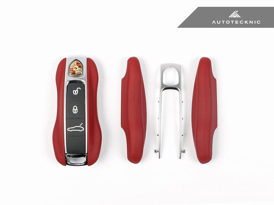 AutoTecknic Leather Key Remote Trim - Porsche - Graveyard Performance