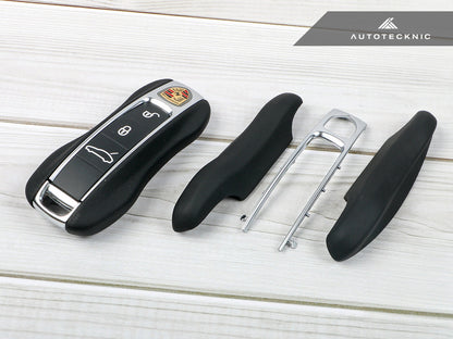 AutoTecknic Leather Key Remote Trim - Porsche - Graveyard Performance