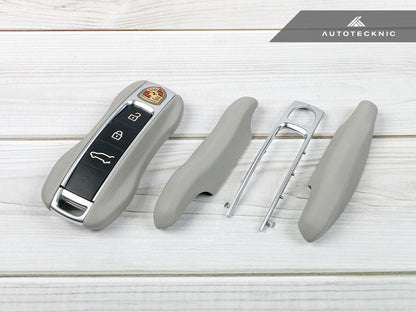 AutoTecknic Leather Key Remote Trim - Porsche - Graveyard Performance