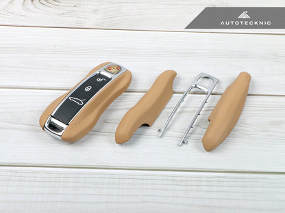 AutoTecknic Leather Key Remote Trim - Porsche - Graveyard Performance