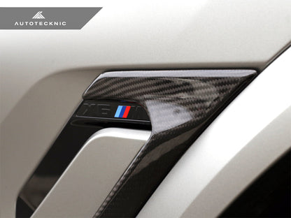 AutoTecknic Dry Carbon Fiber Side Vent Set - F96 X6M - Graveyard Performance