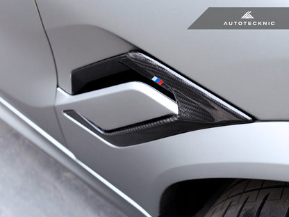 AutoTecknic Dry Carbon Fiber Side Vent Set - F96 X6M - Graveyard Performance