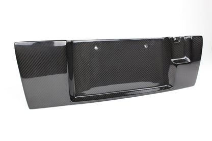 APR Performance Carbon Fiber Nissan GTR R35 License Plate Backing 2012-2016