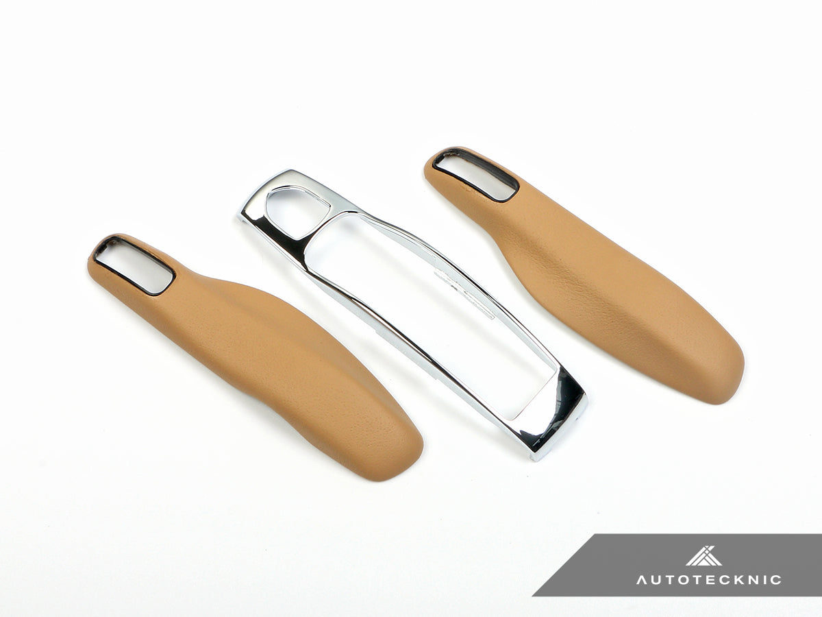 AutoTecknic Leather Key Remote Trim - Porsche - Graveyard Performance