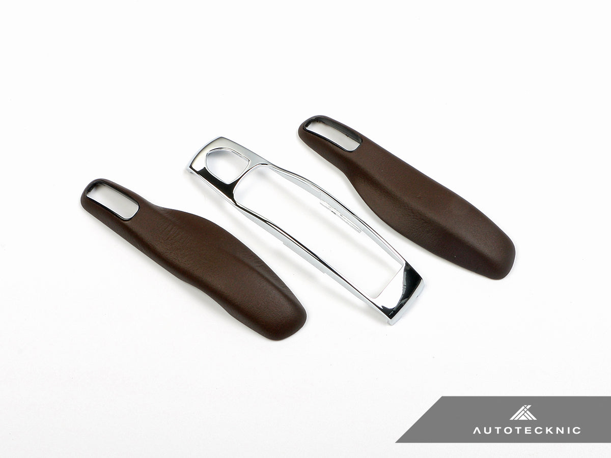 AutoTecknic Leather Key Remote Trim - Porsche - Graveyard Performance
