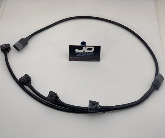 JDC "Hideaway" Coil on Plug Wire Harness (Evo 4-9) - Graveyard Performance