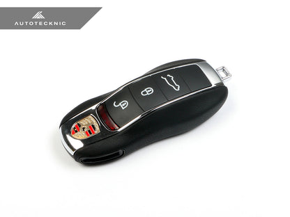 AutoTecknic Leather Key Remote Trim - Porsche - Graveyard Performance