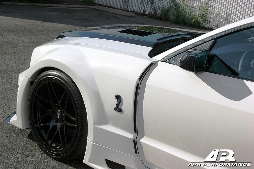APR Performance Ford Mustang S197 GT500 / GT500KR Widebody Aerodynamic Kit 2007-2009