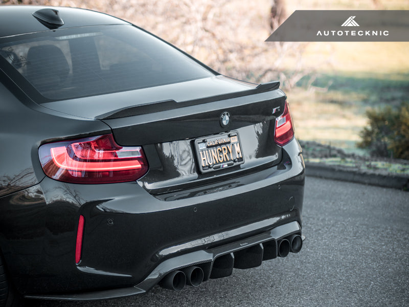 AutoTecknic Dry Carbon Fiber Competition Trunk Spoiler - F87 M2 | F22 2-Series - Graveyard Performance
