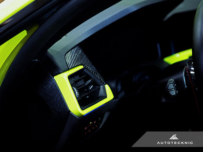 AutoTecknic Dry Carbon Air Vent Trim - G87 M2 | G80 M3 | G82/ G83 M4 - Graveyard Performance