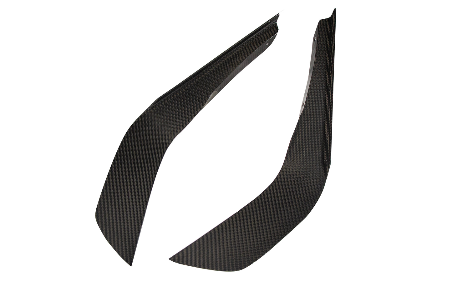 APR Performance Ford Mustang GT S650 Carbon Fiber Front Bumper Canards 2024 - Current (does not fit Dark Horse bumper)
