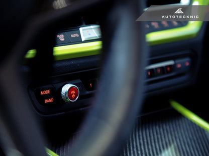 AutoTecknic Bright Red Audio Volume Button - G29 Z4 - Graveyard Performance