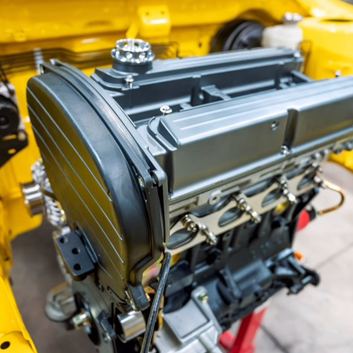 JDC Titanium V1 Oil Cap (Evo 1-9/DSM) - Graveyard Performance