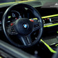 AutoTecknic Replacement Carbon Steering Wheel Top Cover - G80 M3 | G82/ G83 M4
