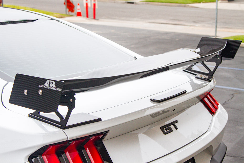 APR Performance Ford Mustang S650 GTC200 Carbon Fiber Adjustable Wing 2024 - Current