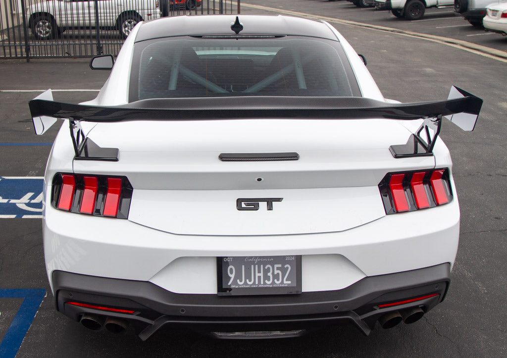 APR Performance Ford Mustang S650 GTC200 Carbon Fiber Adjustable Wing 2024 - Current