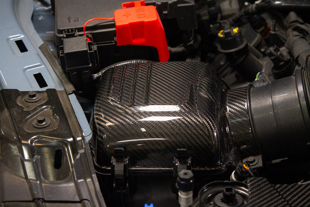 APR Performance Carbon Fiber Ford Mustang S650 Dark Horse Intake Box Top Cover 2024 - Current