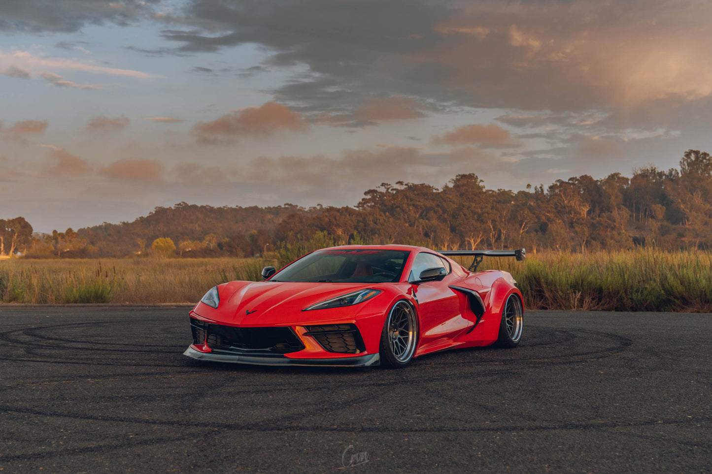 Street Hunter USA C8 Wide Body Kit - Graveyard Performance