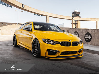 AutoTecknic Replacement Version II Dry Carbon Mirror Covers - F87 M2 Competition | F80 M3 | F82/ F83 M4 - Graveyard Performance