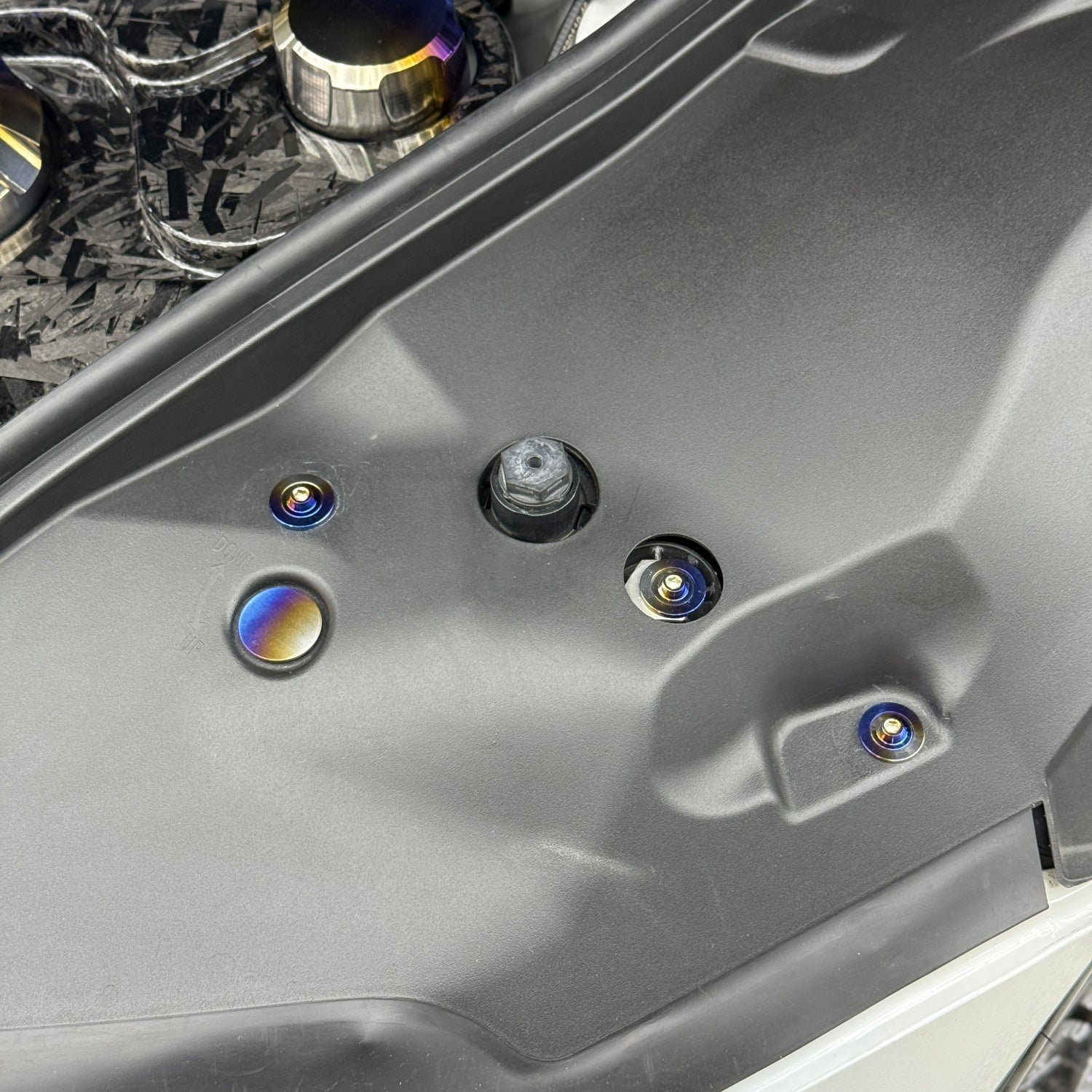 JDC Titanium Fender Plastic Clip Replacement Kit (A90/91 Supra) - Graveyard Performance