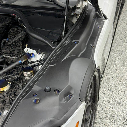 JDC Titanium Fender Plastic Clip Replacement Kit (A90/91 Supra) - Graveyard Performance