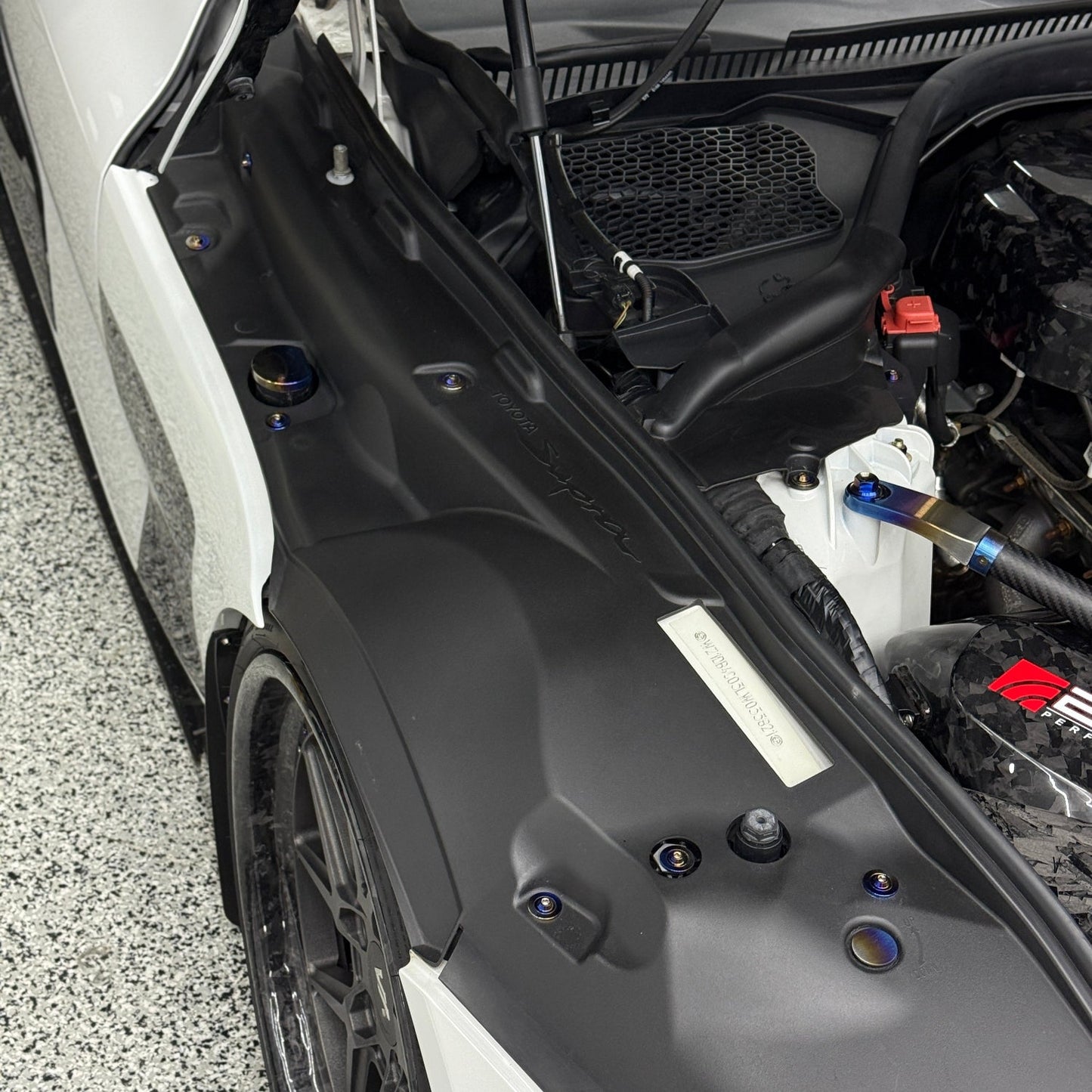 JDC Titanium Fender Plastic Clip Replacement Kit (A90/91 Supra) - Graveyard Performance