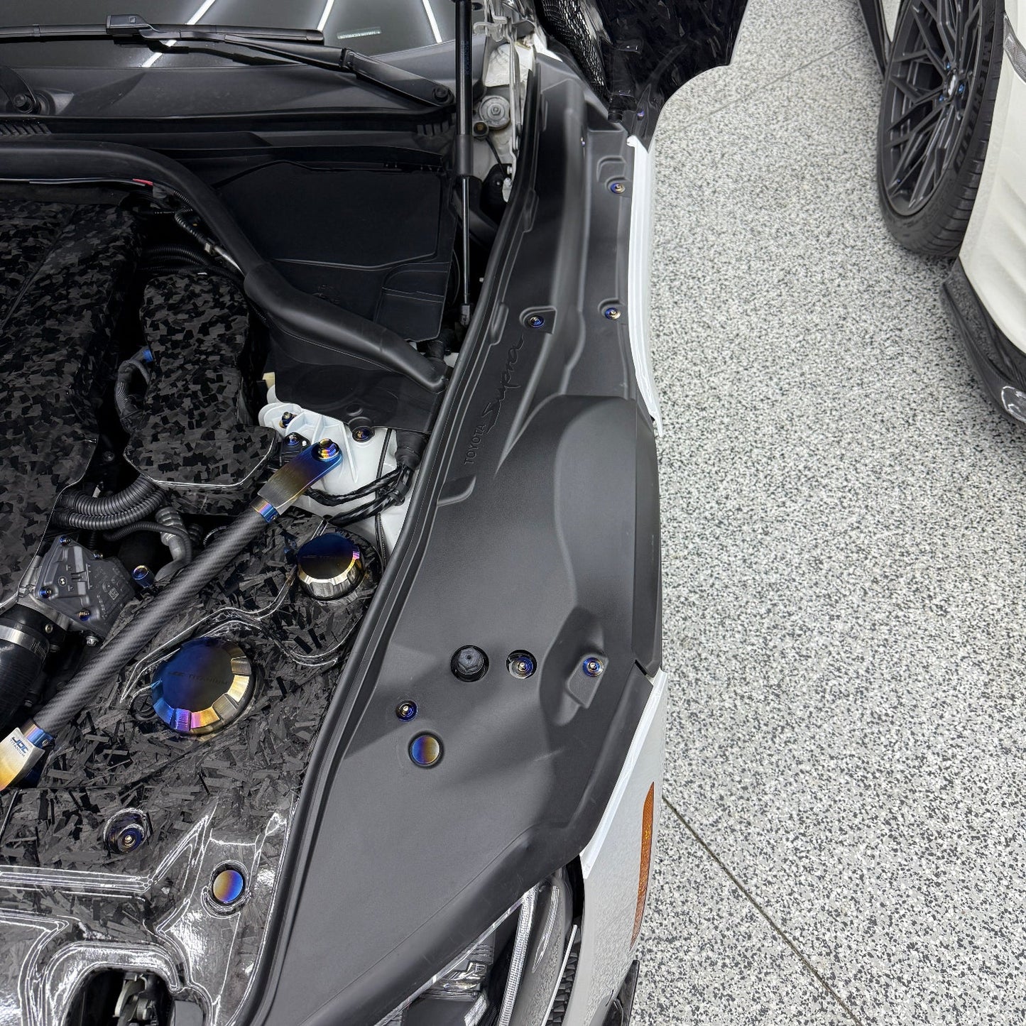JDC Titanium Fender Plastic Clip Replacement Kit (A90/91 Supra) - Graveyard Performance