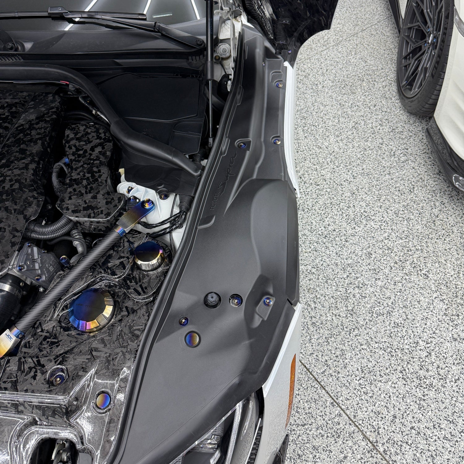 JDC Titanium Fender Plastic Clip Replacement Kit (A90/91 Supra) - Graveyard Performance
