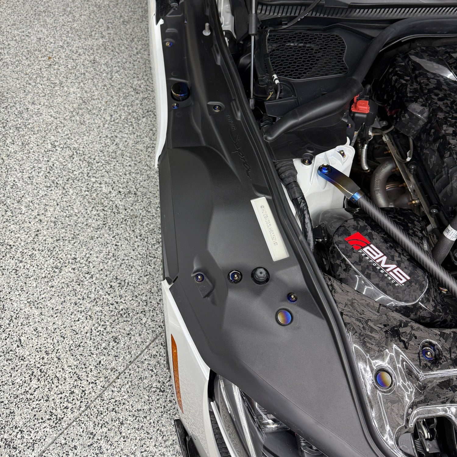 JDC Titanium Fender Plastic Clip Replacement Kit (A90/91 Supra) - Graveyard Performance