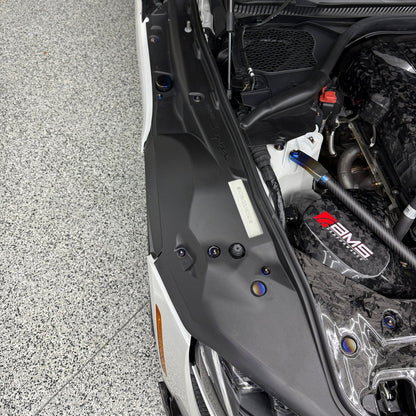 JDC Titanium Fender Plastic Clip Replacement Kit (A90/91 Supra) - Graveyard Performance