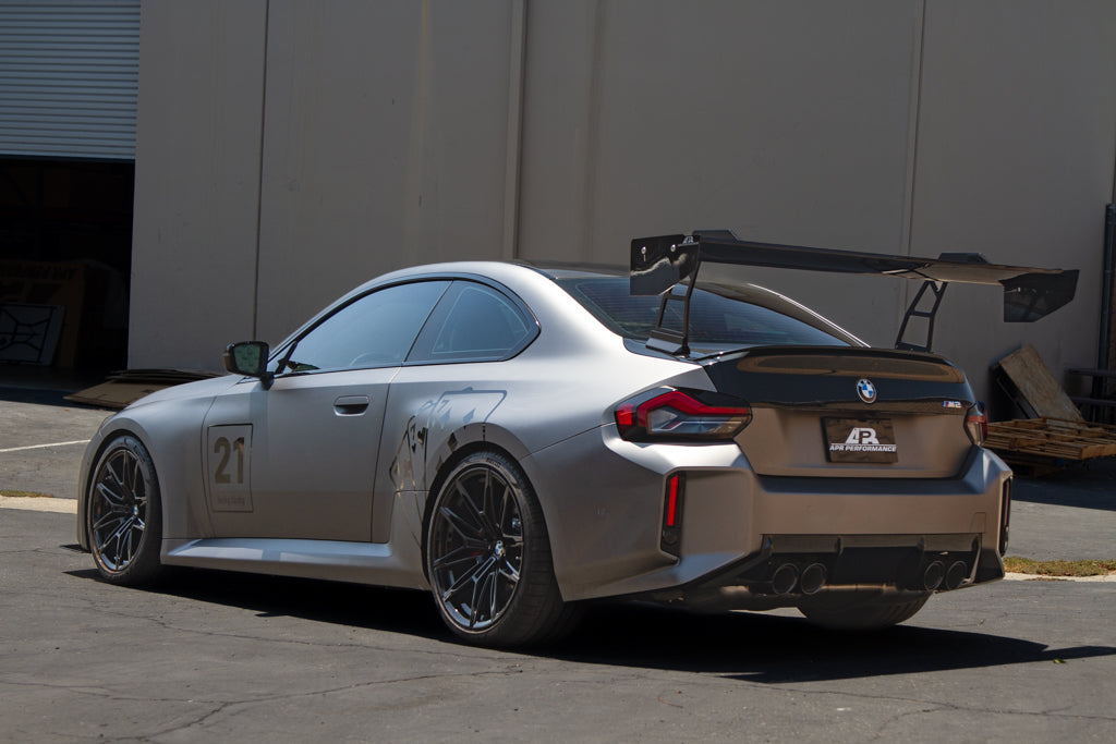 APR Performance BMW G42 M240i / G87 M2 GT250 Carbon Fiber Swan Neck Wing 2022-UP