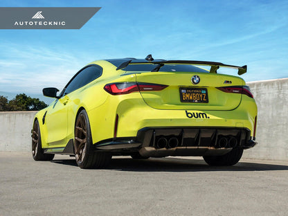 AutoTecknic Dry Carbon Motorsport Rear Spoiler - G80 M3 | G82 M4 - Graveyard Performance
