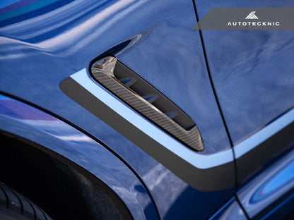 AutoTecknic Dry Carbon Fiber Fender Trim - G01 X3 | G02 X4 - Graveyard Performance