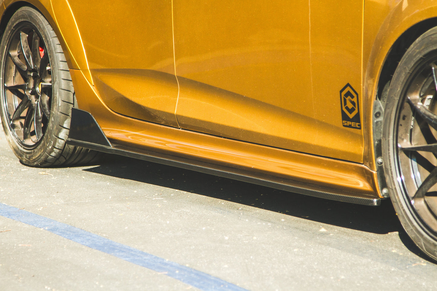 APR Performance Acura Integra Type S DE5 Carbon Fiber Side Rocker Extensions/ Side Skirt 2023 - Current