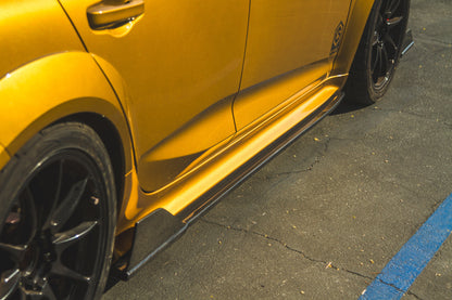 APR Performance Acura Integra Type S DE5 Carbon Fiber Side Rocker Extensions/ Side Skirt 2023 - Current
