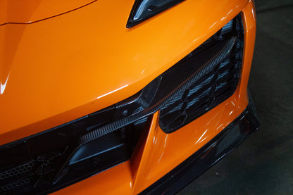 APR Performance Chevrolet Corvette C8 Z06 Carbon Fiber Front Bumper Grille Inserts