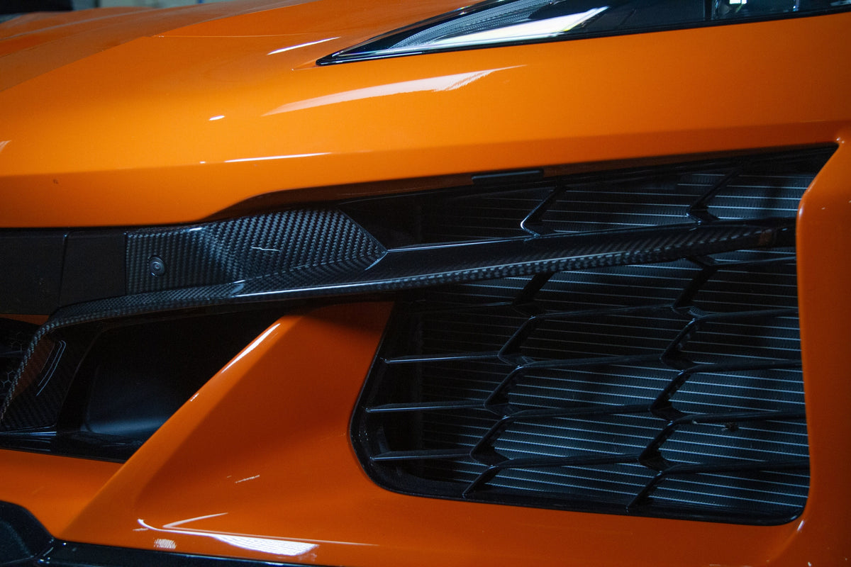 APR Performance Chevrolet Corvette C8 Z06 Carbon Fiber Front Bumper Grille Inserts