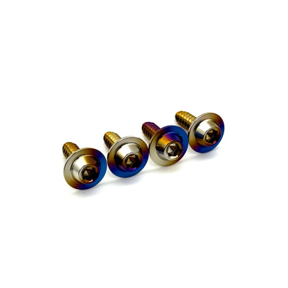 JDC Titanium Taillight Hardware Kit (Evo 7/8/9) - Graveyard Performance