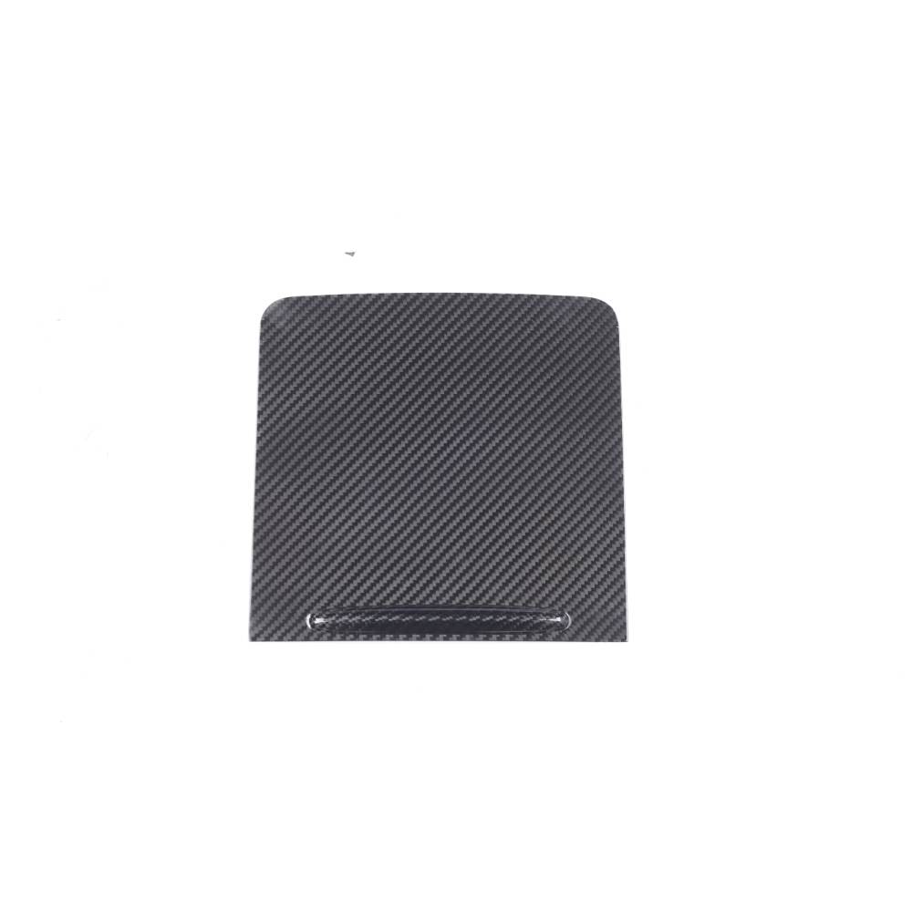 Tesla Model 3/Y Carbon Fiber Center Console Cover | Palenon Performance - Graveyard Performance
