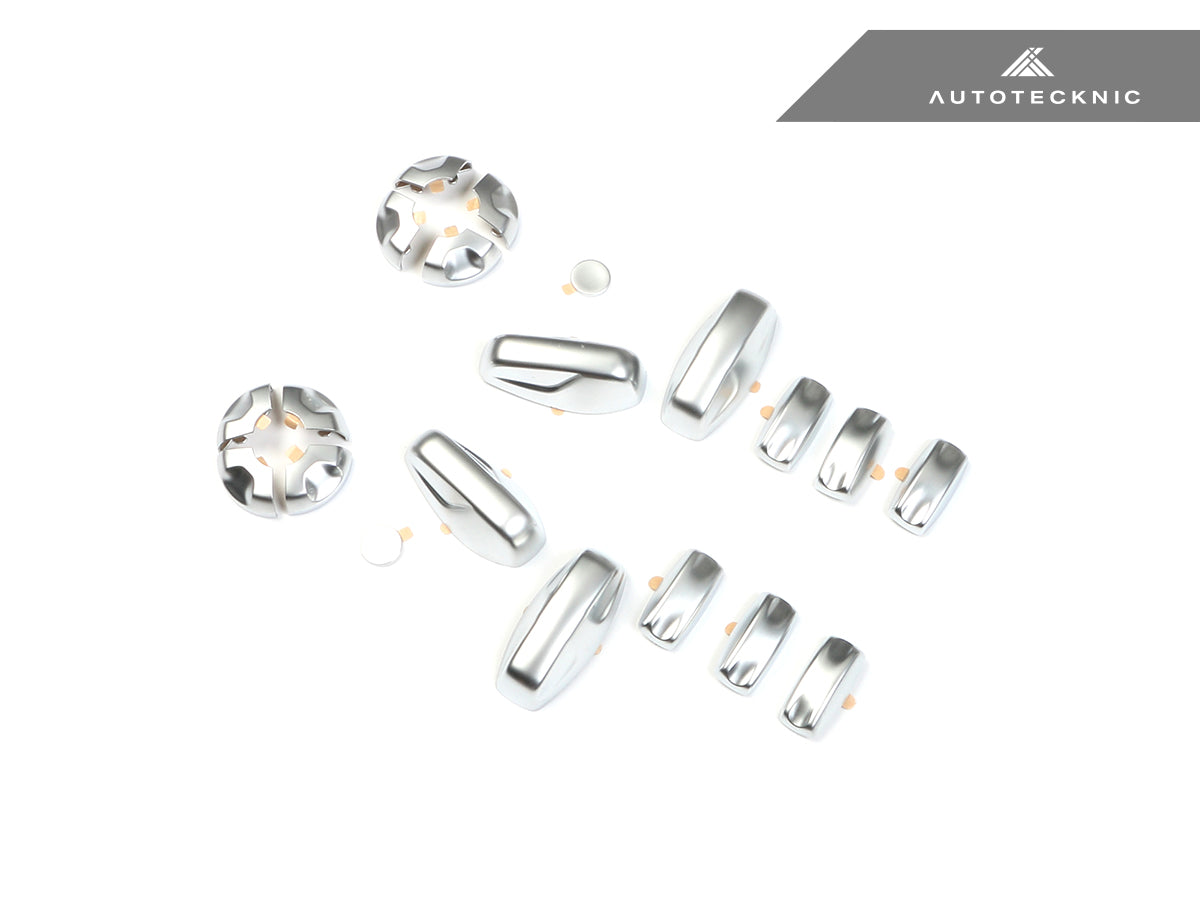 AutoTecknic Seat Adjustment Button Cap Set - Porsche - Graveyard Performance