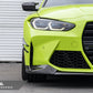 AutoTecknic Front Bumper Dry Carbon Canard Set - G80 M3 | G82 M4