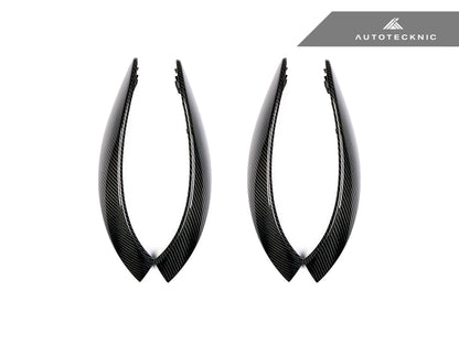 AutoTecknic Carbon Door Grip Handle Trim Set - F30 3-Series | F32 4-Series - Graveyard Performance