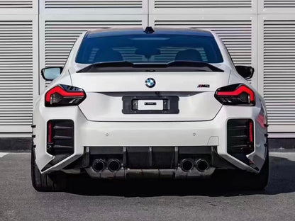 AutoTecknic Dry Carbon Rear Bumper Trim Set - G87 M2 - Graveyard Performance