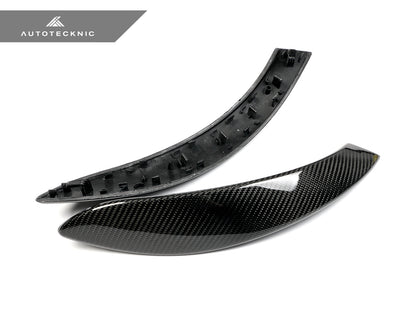 AutoTecknic Carbon Door Grip Handle Trim Set - F30 3-Series | F32 4-Series - Graveyard Performance