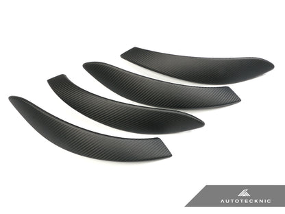 AutoTecknic Carbon Door Grip Handle Trim Set - F30 3-Series | F32 4-Series - Graveyard Performance