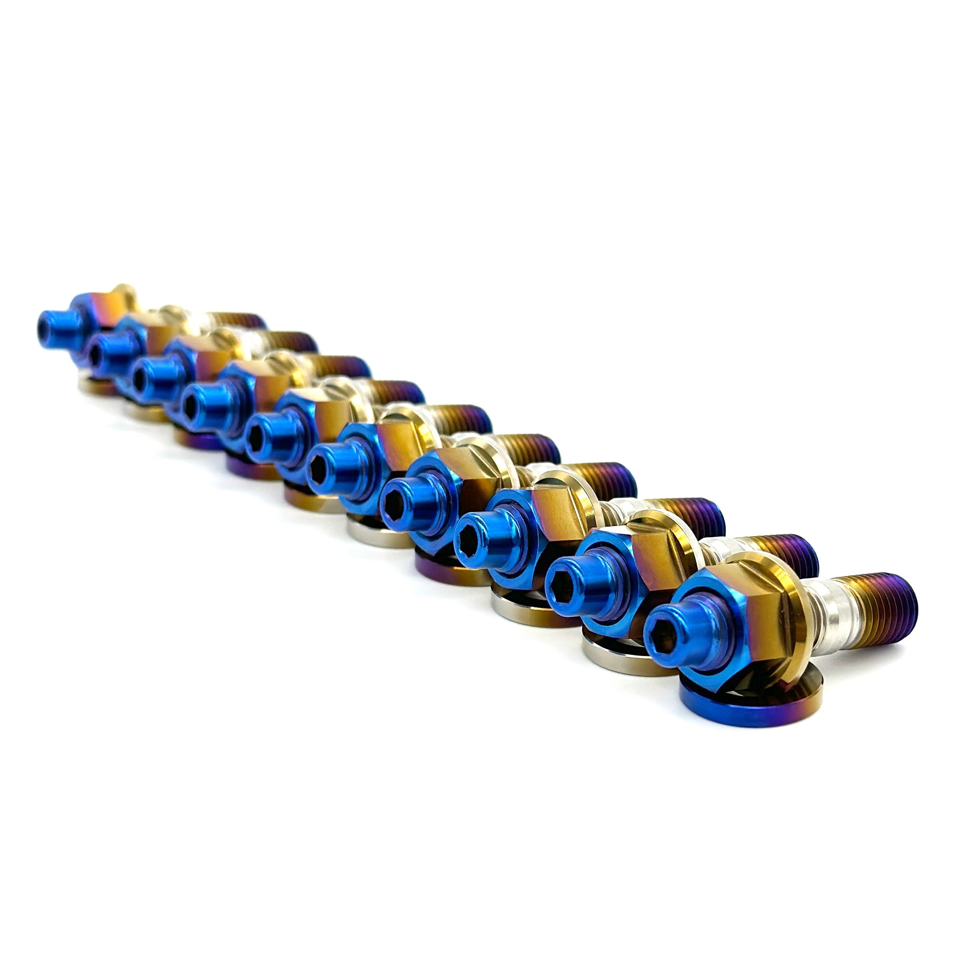 JDC Titanium Exhaust Manifold Stud Kit (Evo X) - Graveyard Performance
