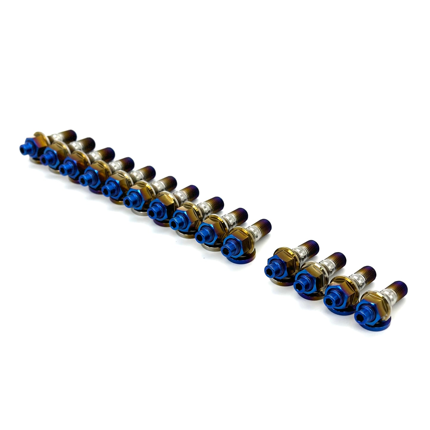 JDC Titanium Exhaust Manifold Stud Kit (Evo X) - Graveyard Performance